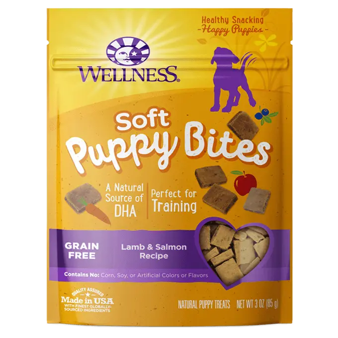 Wellness Soft Puppy Bites - Lamb & Salmon Recipe